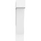 Ekena Millwork Standard Traditional Architectural Grade PVC Bracket with Block Ends, 5"W x 20"D x 26"H BKTP05X20X26TRA05 - alternate 2